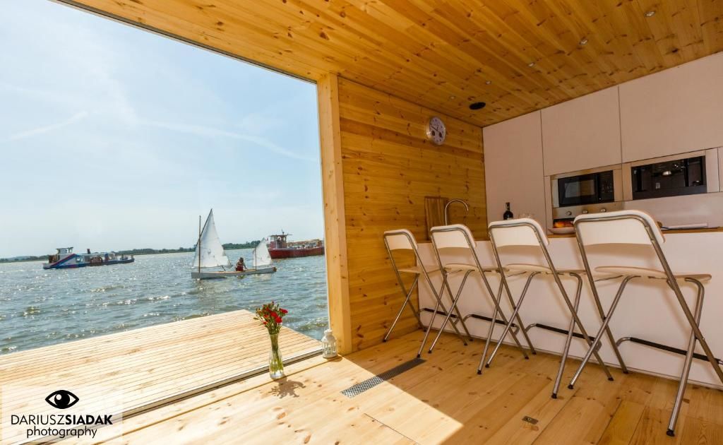 Апартаменты HT Houseboats- domki na wodzie Mielno Мельно-55